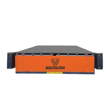 Hydraulic Dock Leveler in use