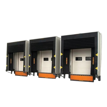 Dock Shelter sealing around a truck